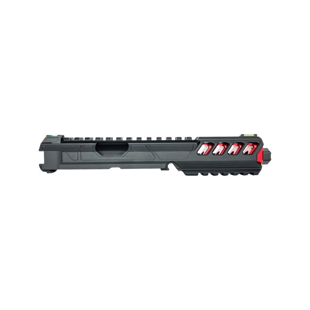 CTM tactical FUKU-2 CNC upper set - Long Normal for AAP-01 - Black / Red