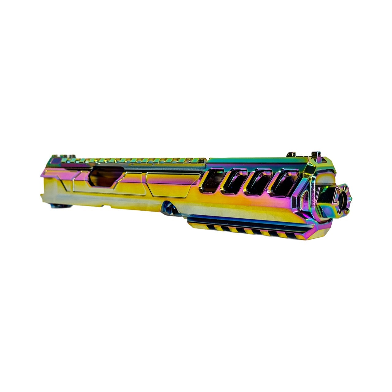 CTM tactical FUKU-2 CNC upper set - Long Normal for AAP-01 - Electroplated Rainbow