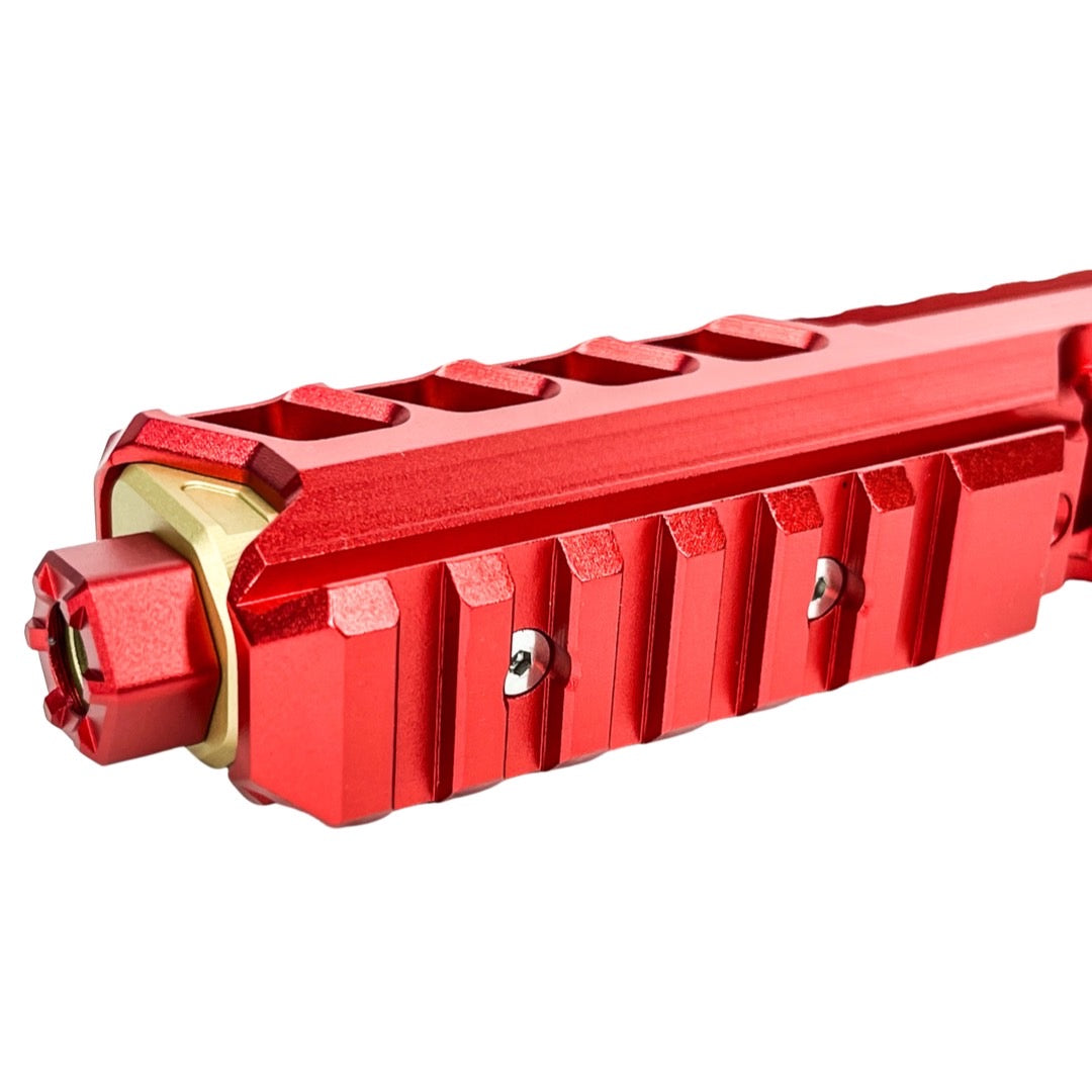 CTM tactical FUKU-2 CNC upper set - Long Normal for AAP-01 - Red / Gold