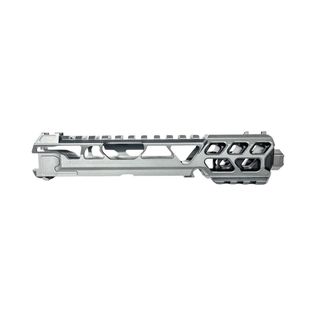 CTM tactical FUKU-2 CNC upper set - short cut out for AAP-01 - Grey / Black