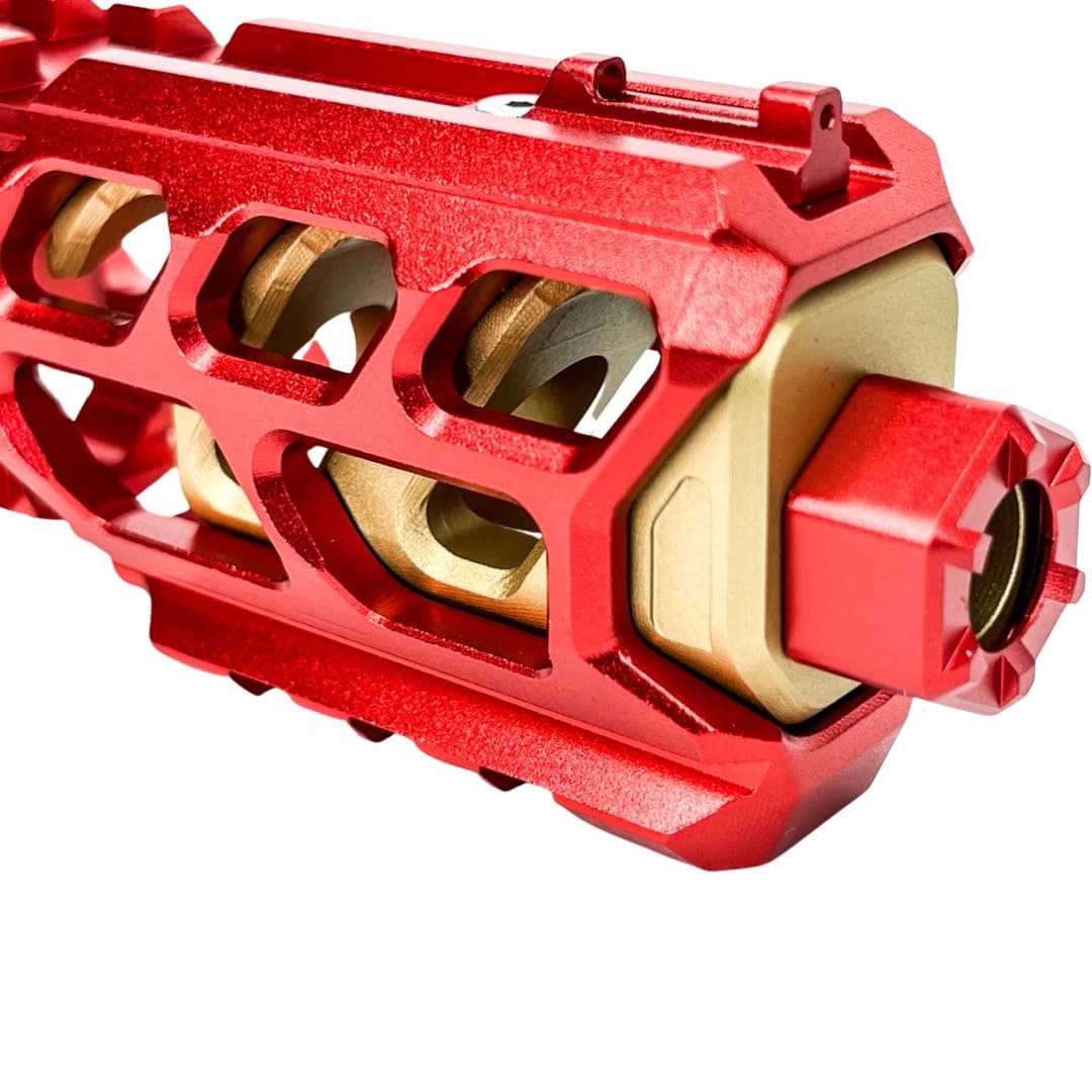 CTM tactical FUKU-2 CNC upper set - short cut out for AAP-01 - Red Gold