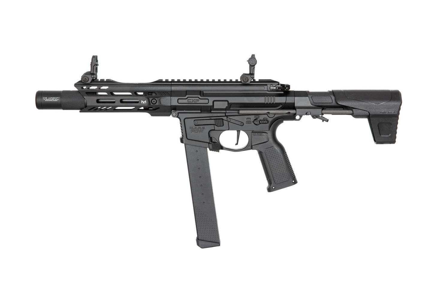 CXP-MARS PDW9 Submachine Gun Replica - black 0,5 Joule