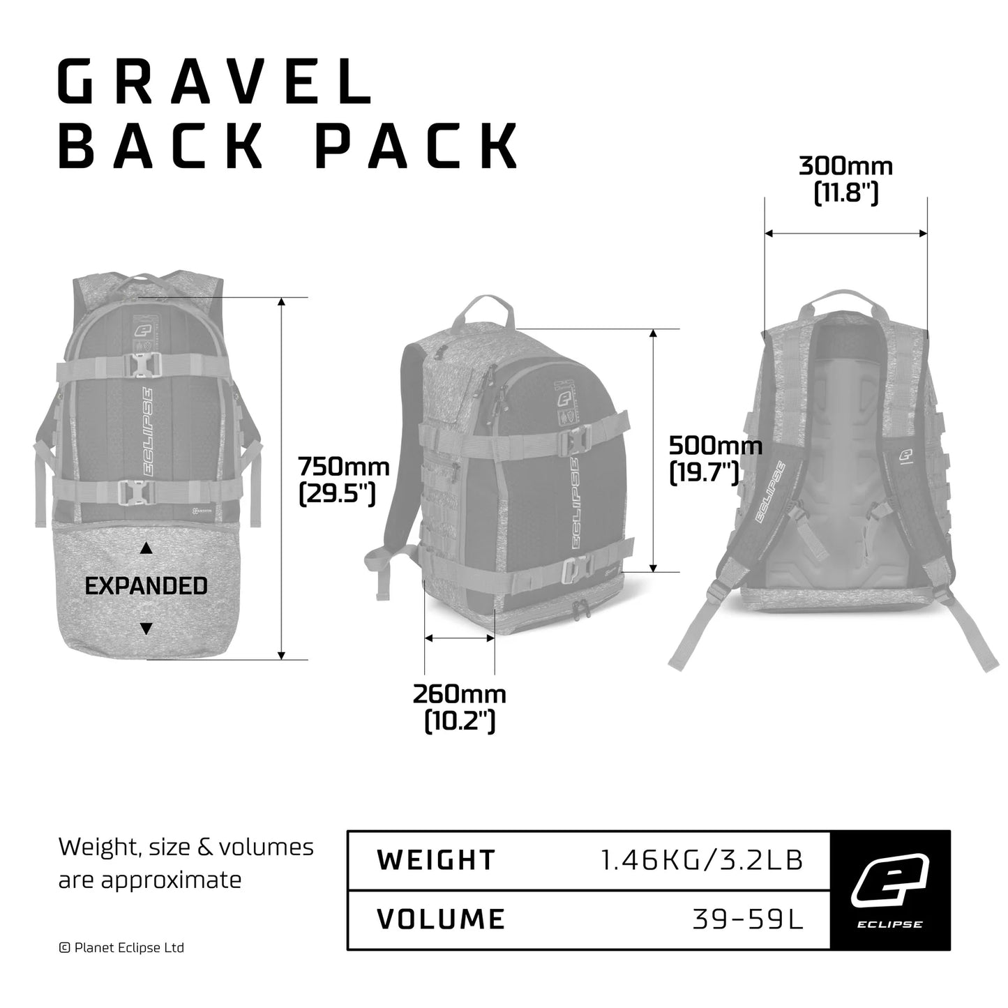 Eclipse GX2 Gravel Bag Fighter Dark Poison