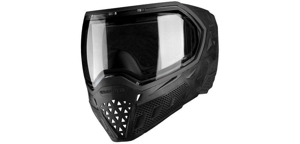 Empire EVS Paintball Maske - black/black - Thermal Clear/Thermal Ninja