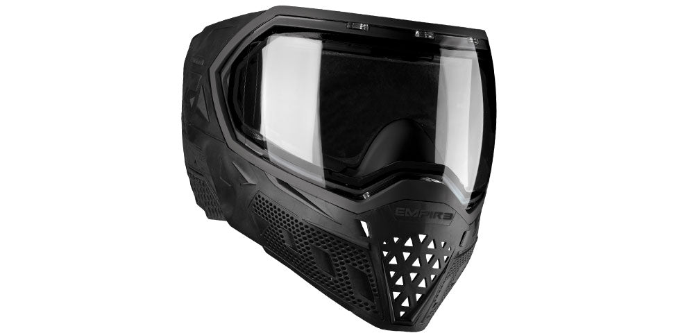 Empire EVS Paintball Maske - black/black - Thermal Clear/Thermal Ninja