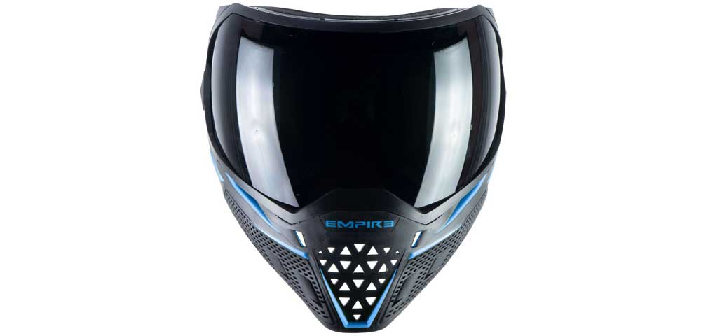Empire EVS Paintball Maske - black/navy blue - Thermal Clear/Thermal Ninja