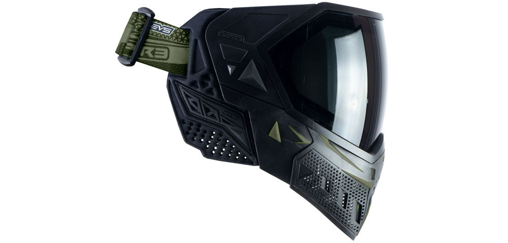 Empire EVS Paintball Maske - black/oliv - Thermal Ninja/Thermal Clear