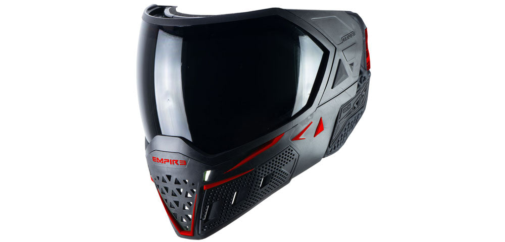 Empire EVS Paintball Maske - black/red - Thermal Clear/Thermal Ninja