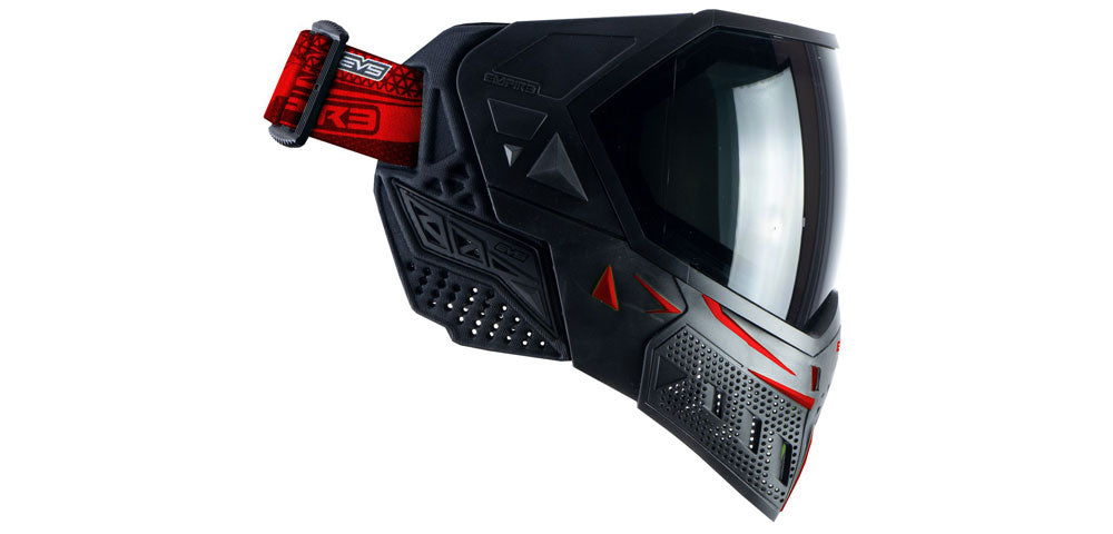 Empire EVS Paintball Maske - black/red - Thermal Clear/Thermal Ninja