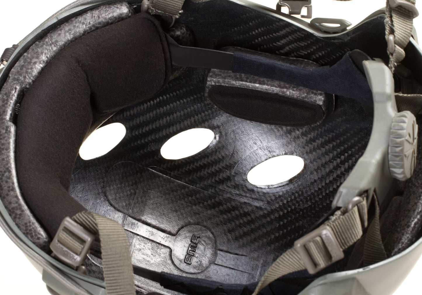 FAST Helmet PJ Carbon Fiber Version FOLIAGE GREEN