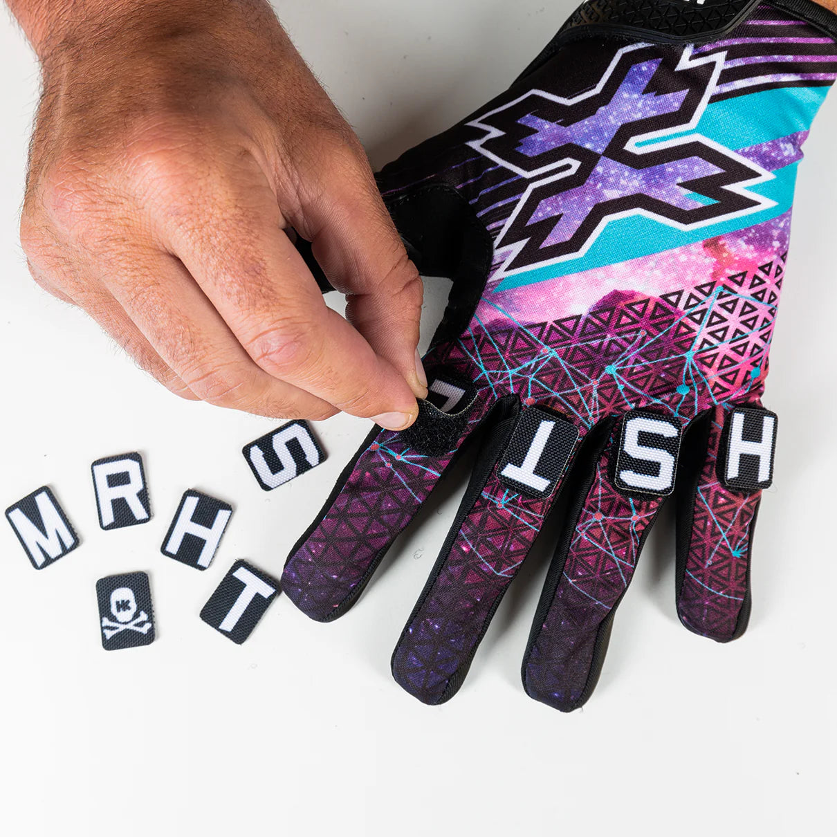 FREELINE KNUCKLEZ GLOVE - GALAXY