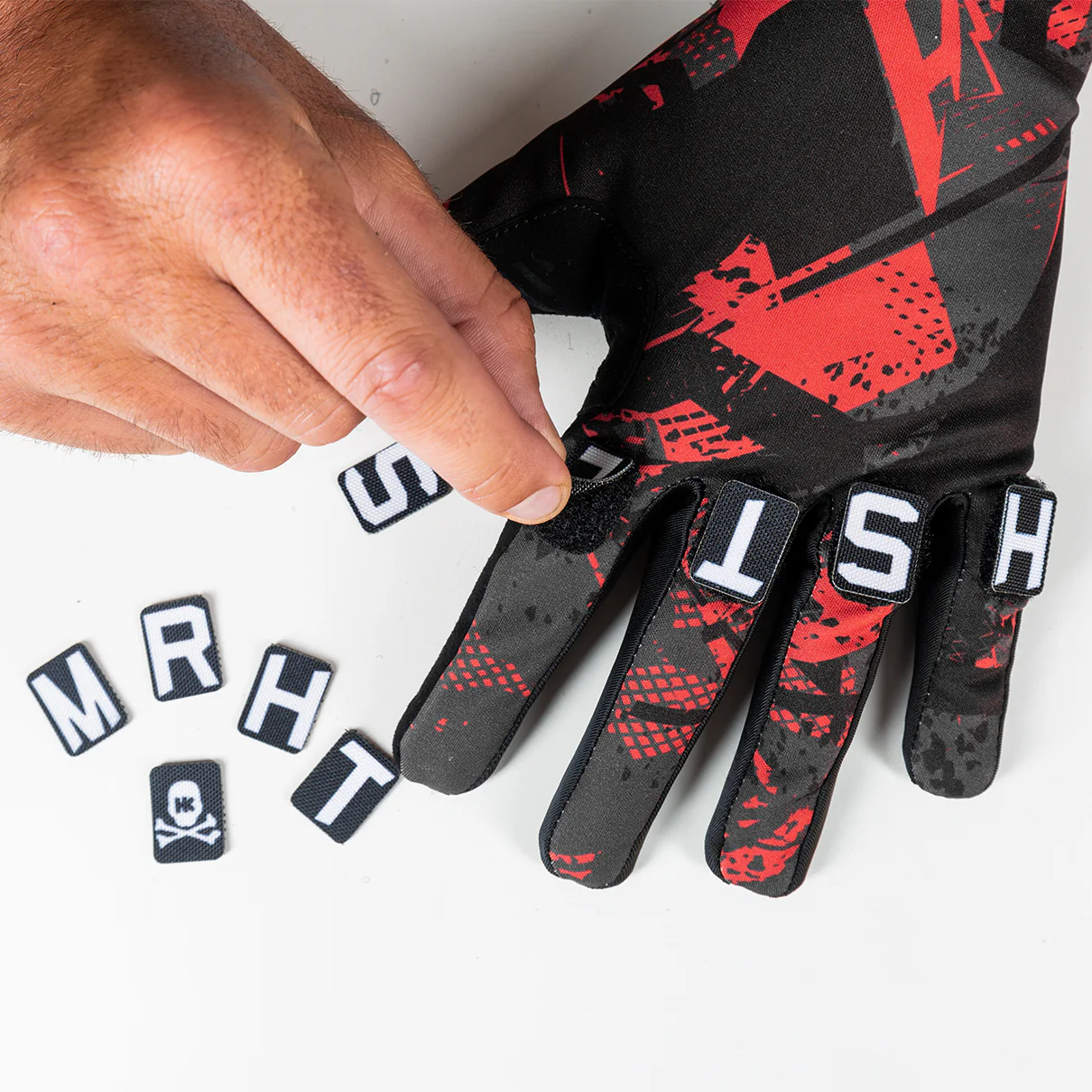FREELINE KNUCKLEZ GLOVE - SCORCH