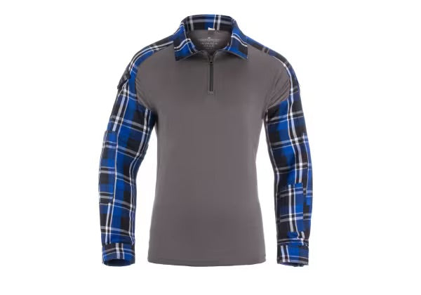 Flannel Combat Shirt BLAU