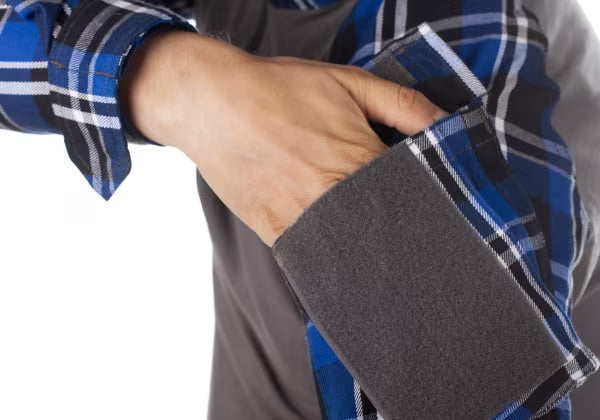 Flannel Combat Shirt BLAU