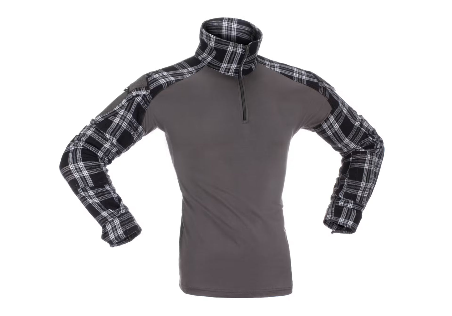 Flannel Combat Shirt SCHWARZ