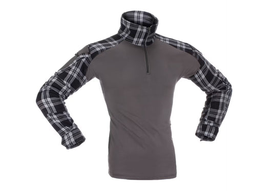Flannel Combat Shirt SCHWARZ