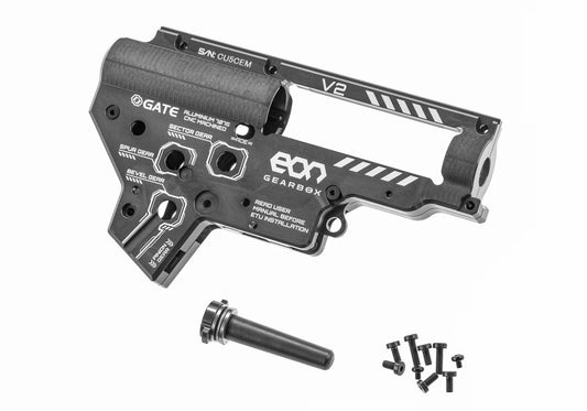 GATE CNC V2 EON Gearbox shell rev.2 - Titanium
