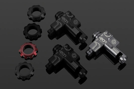 GATE EON chamber Hop-up CNC for AEG - Titanium / Red