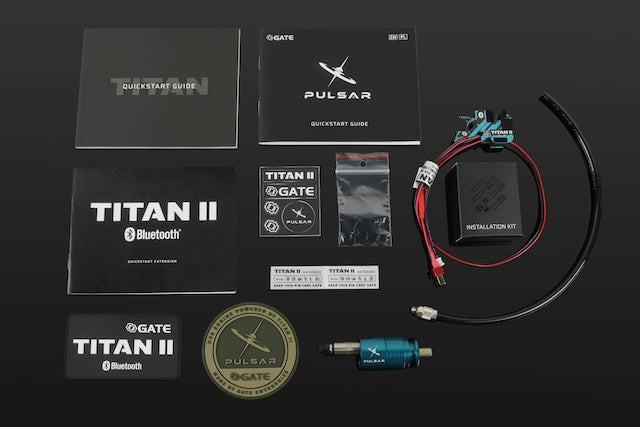 GATE PULSAR S V2 M4 HPA Engine with TITAN II FCU - Front DE Version