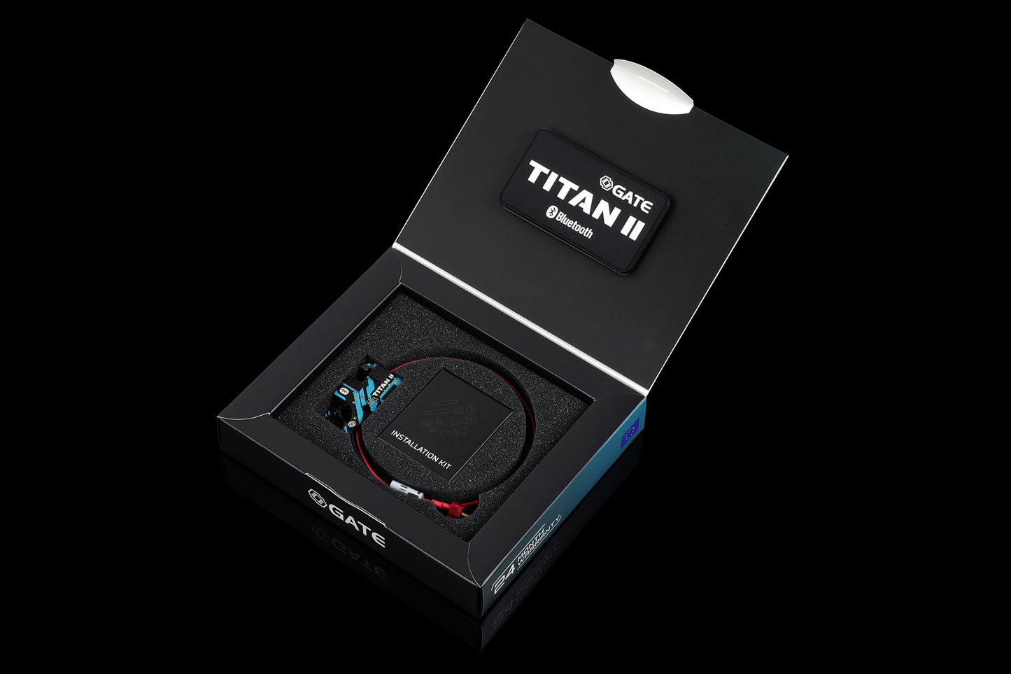 GATE TITAN II Expert version Bluetooth for V2 GB HPA - Front 0,5 Joule
