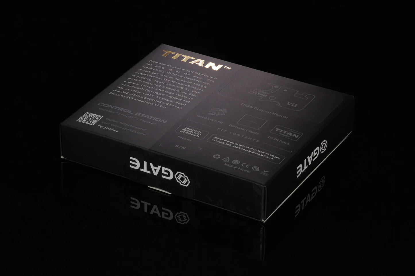 GATE TITAN V3 – Revolutionieren Sie Ihre V3 AEG mit ultimativer Präzision und Kontrolle! / 0,5 Joule Version