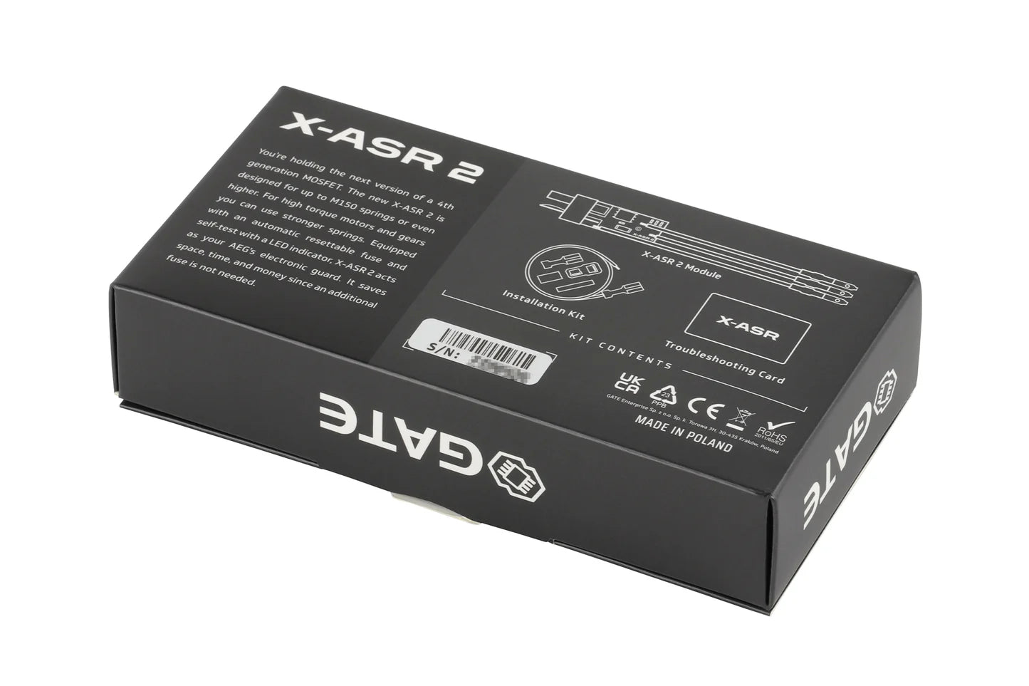 GATE X-ASR2 MOSFET – Erhöhte Leistung und Schutz für Ihre AEG