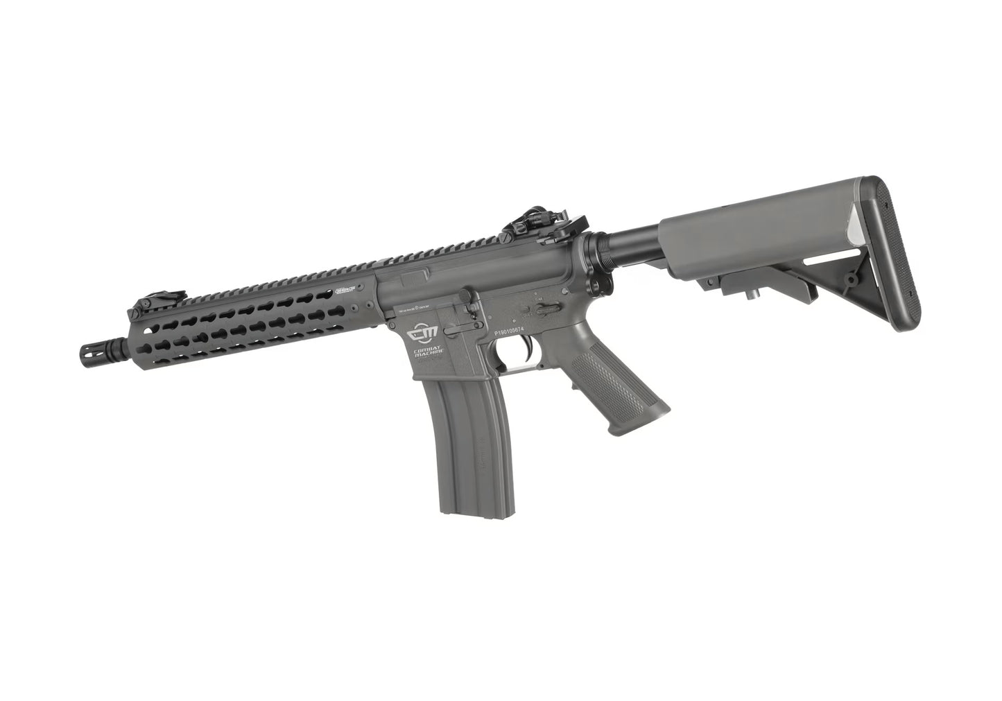 G&G CM15 KR Carbine 10 Inch S-AEG GRAU