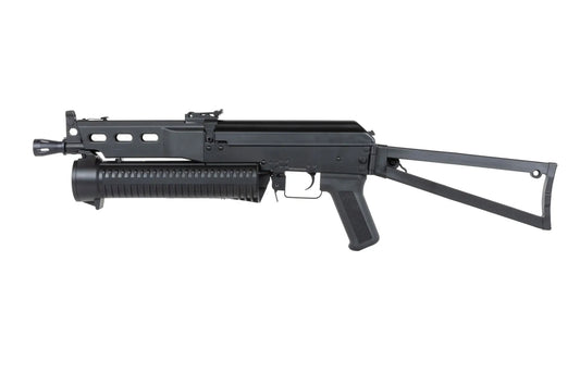 Golden Eagle 6835 PP-19 Bizon Black airsoft Machine Gun 0,5 Joule