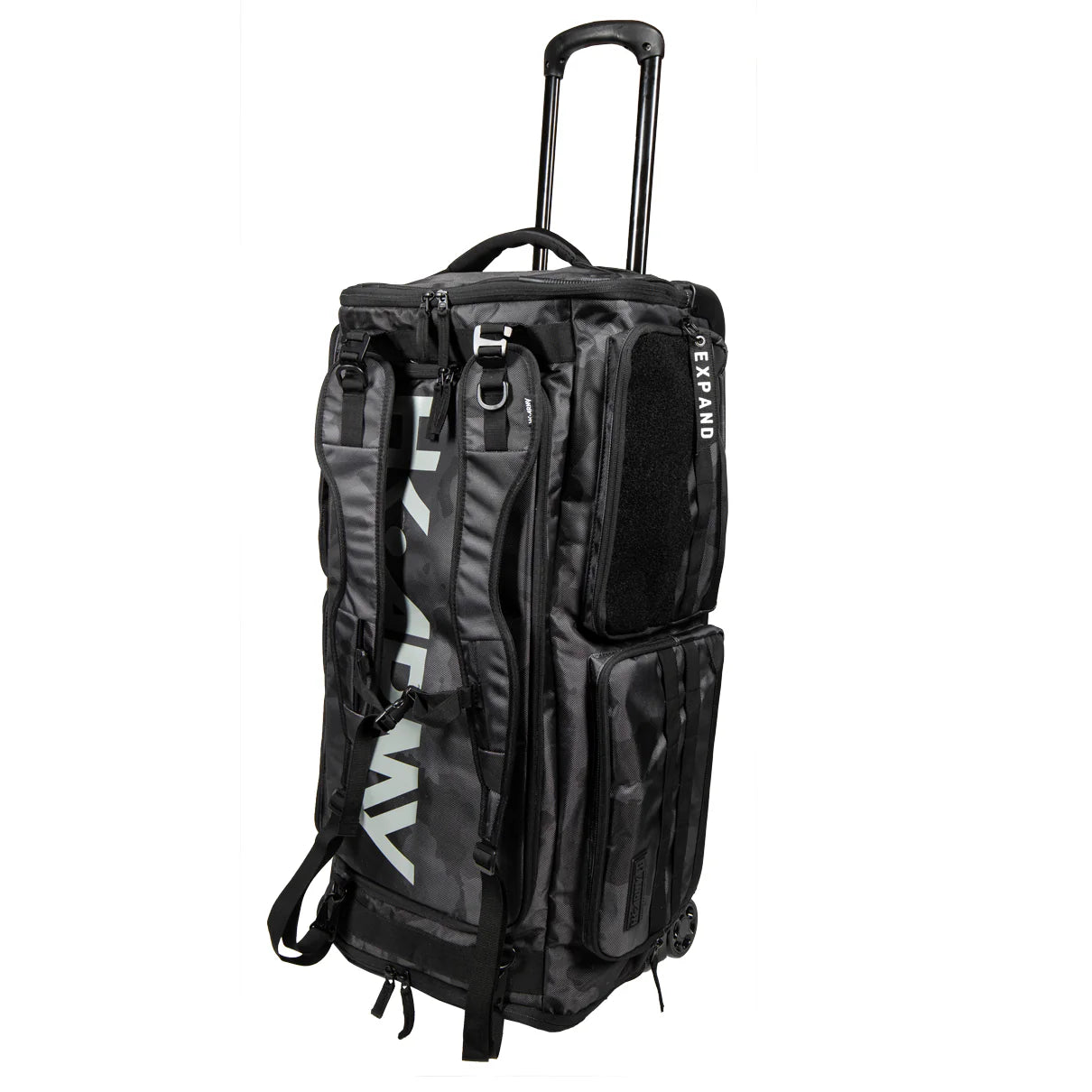 HK Army GEAR BAG EXPAND 75L - ROLLER GEAR BAG - SHROUD BLACKOUT