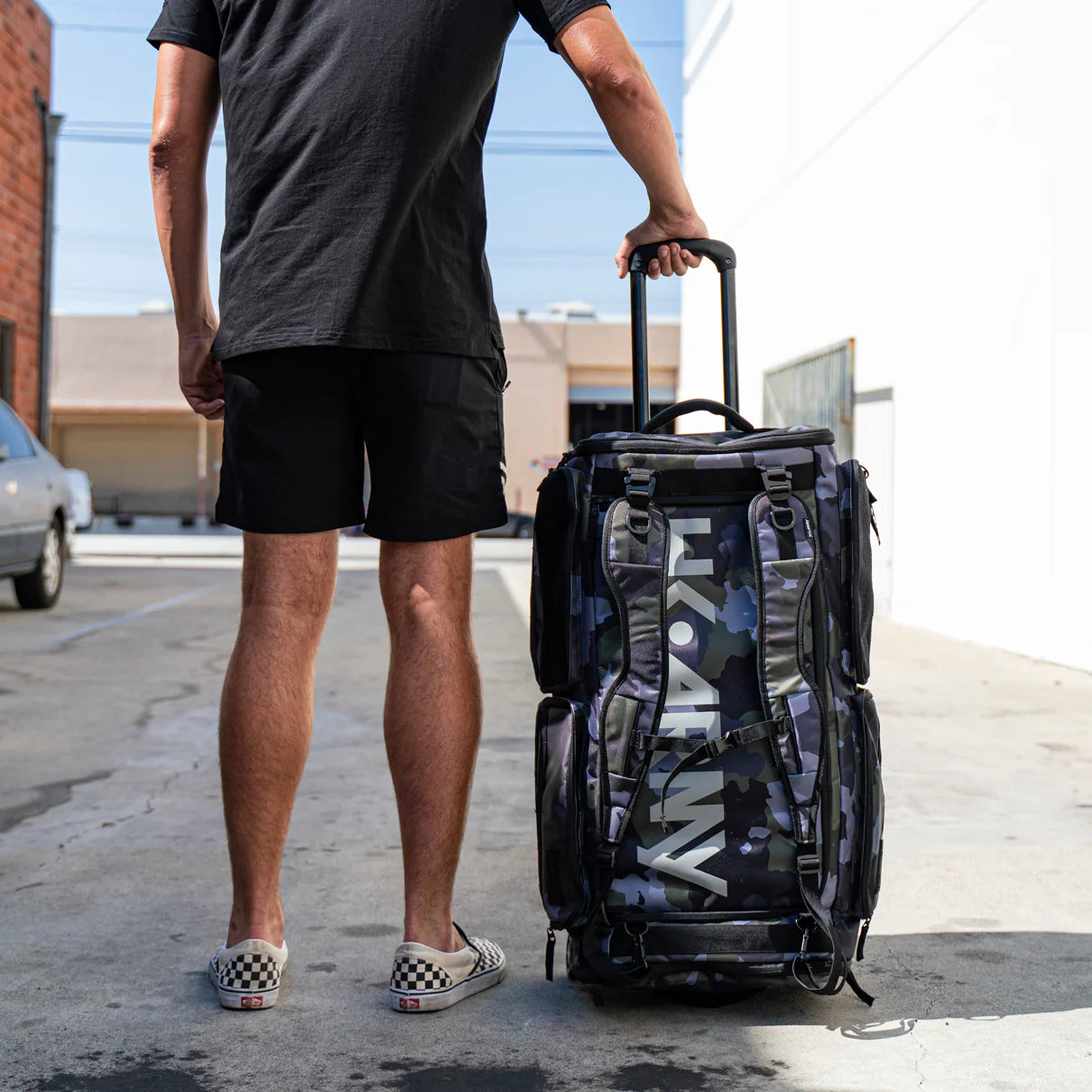 HK Army GEAR BAG EXPAND 75L - ROLLER GEAR BAG - SHROUD FOREST