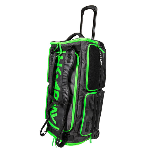HK Army GEAR BAG EXPAND 75L - ROLLER GEAR BAG - SHROUD NEON GREEN
