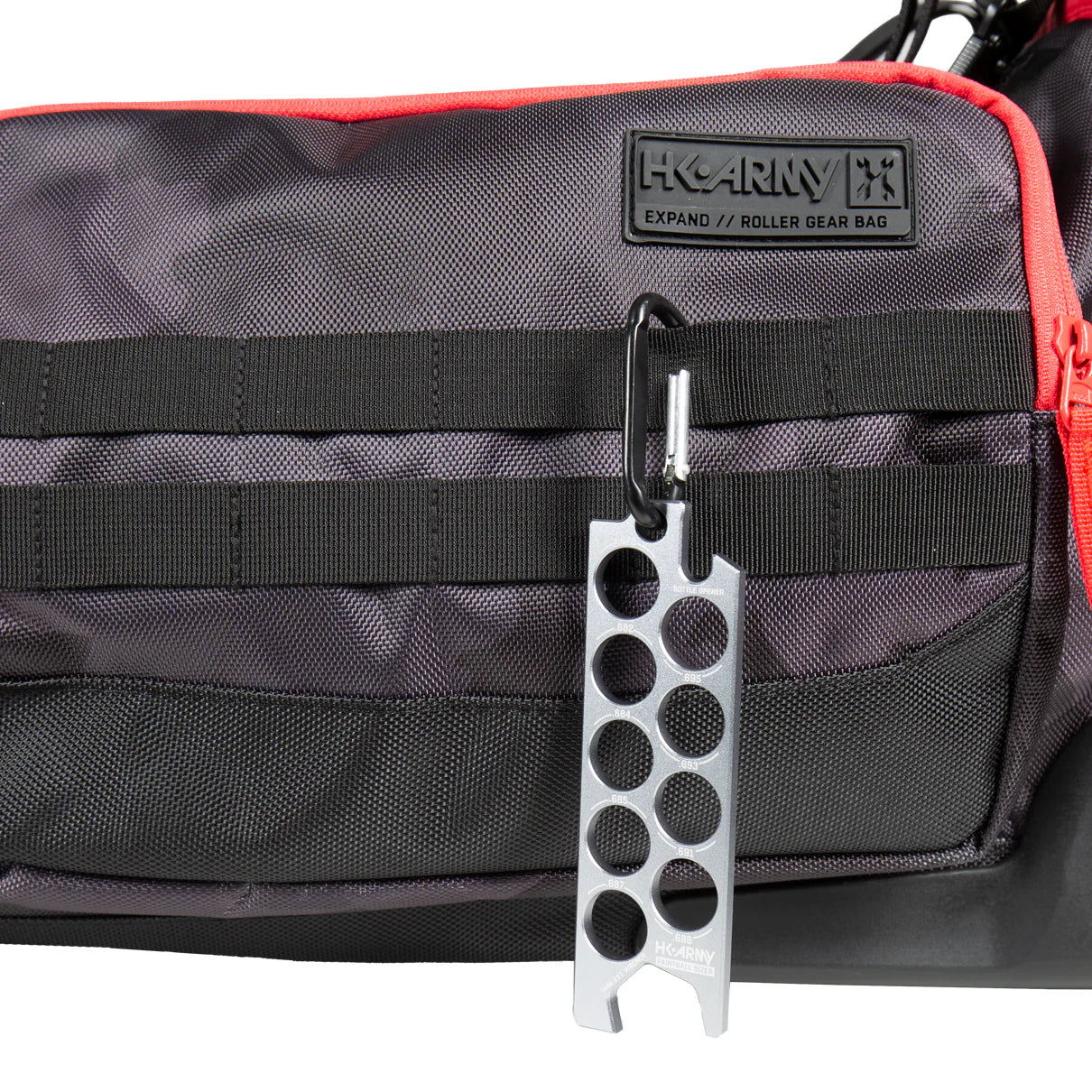 HK Army GEAR BAG EXPAND 75L - ROLLER GEAR BAG - SHROUD RED