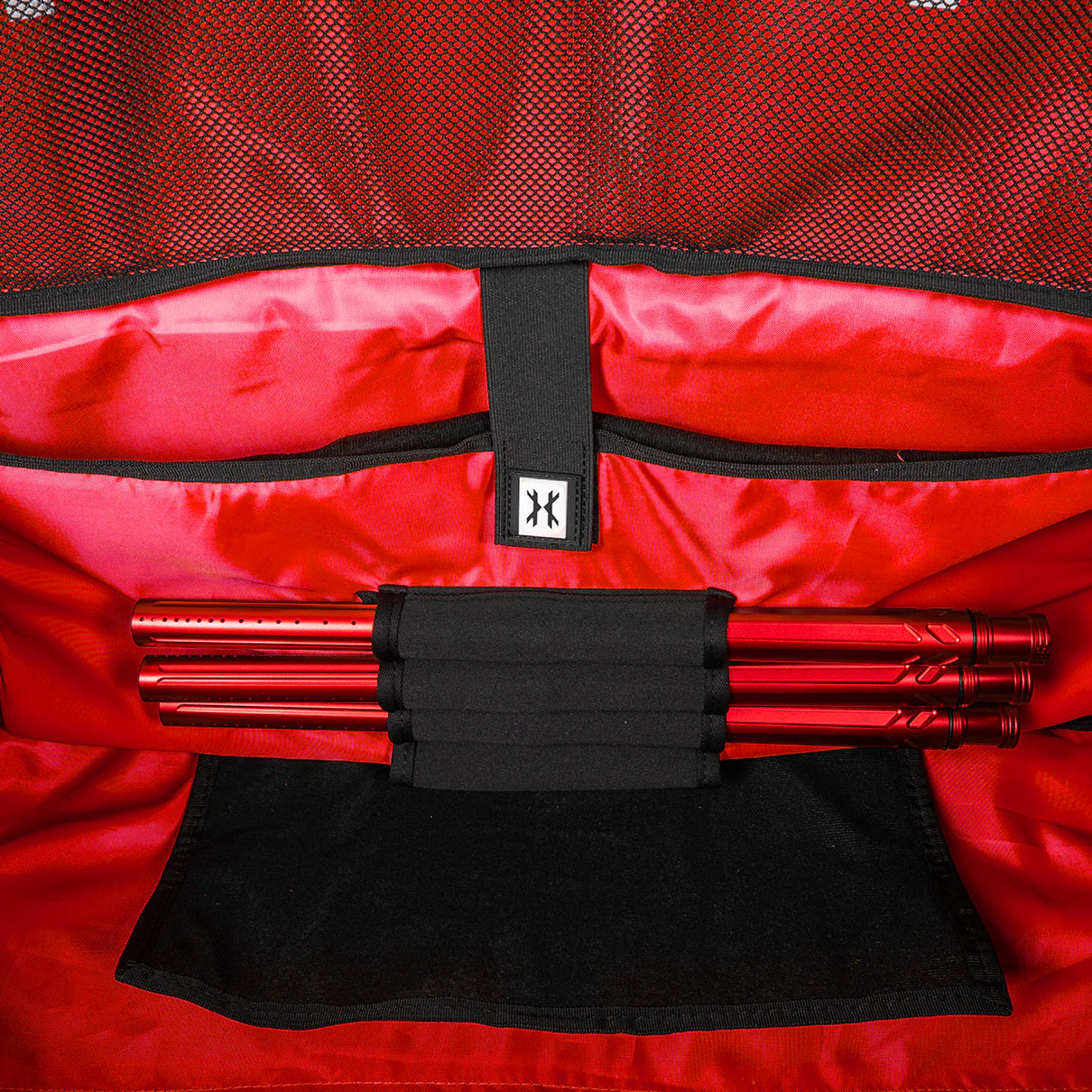 HK Army GEAR BAG EXPAND 75L - ROLLER GEAR BAG - SHROUD RED
