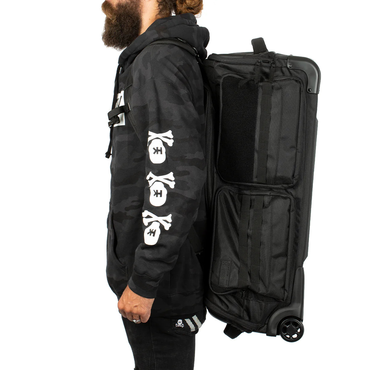 HK Army GEAR BAG EXPAND 75L - ROLLER GEAR BAG - STEALTH