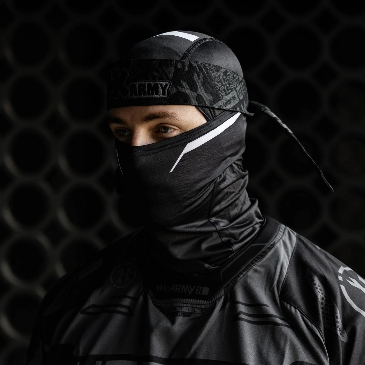 HOSTILE® BALACLAVA - SLASH BLACK