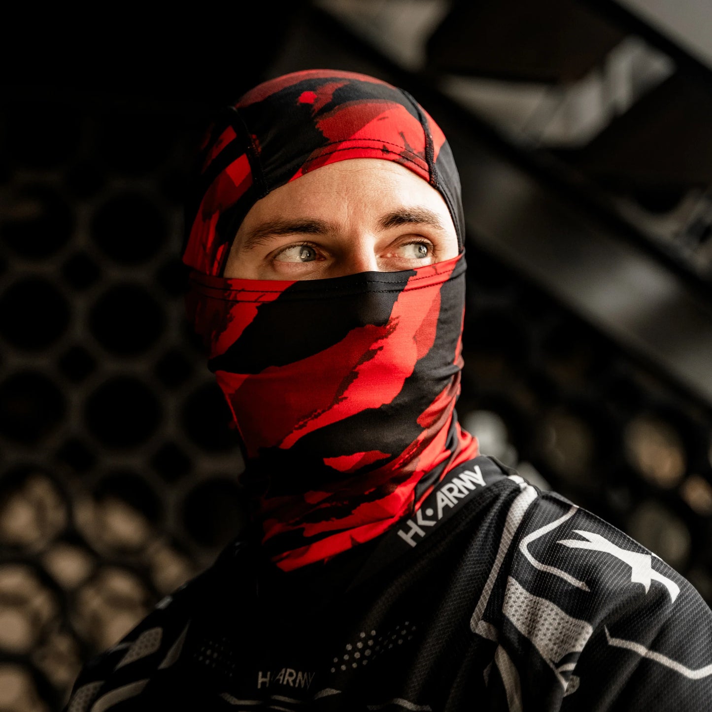 HOSTILE® BALACLAVA - TIGER RED