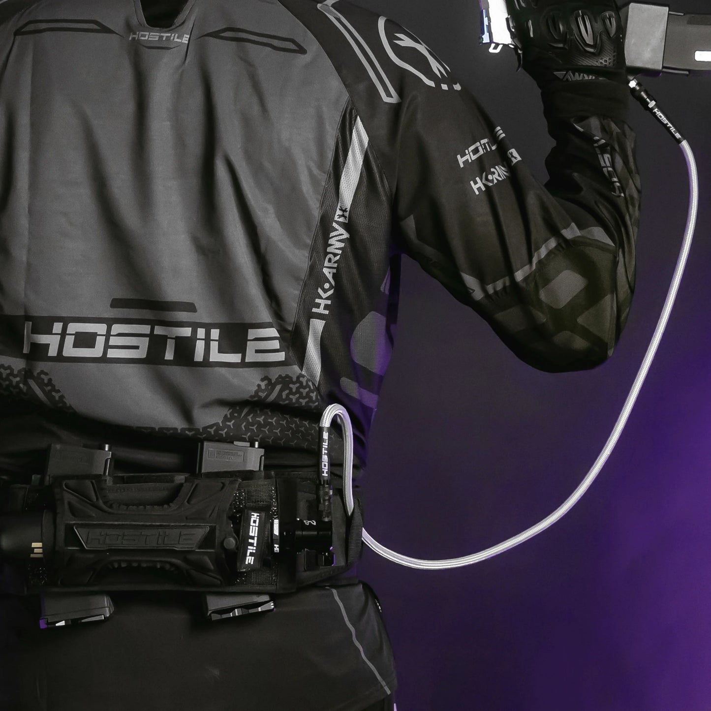 HOSTILE® FLEX LINE 42" SCHLAUCH - GRAU