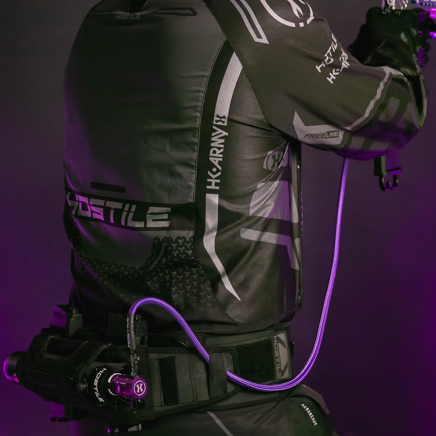 HOSTILE® FLEX LINE 42" SCHLAUCH - LILA