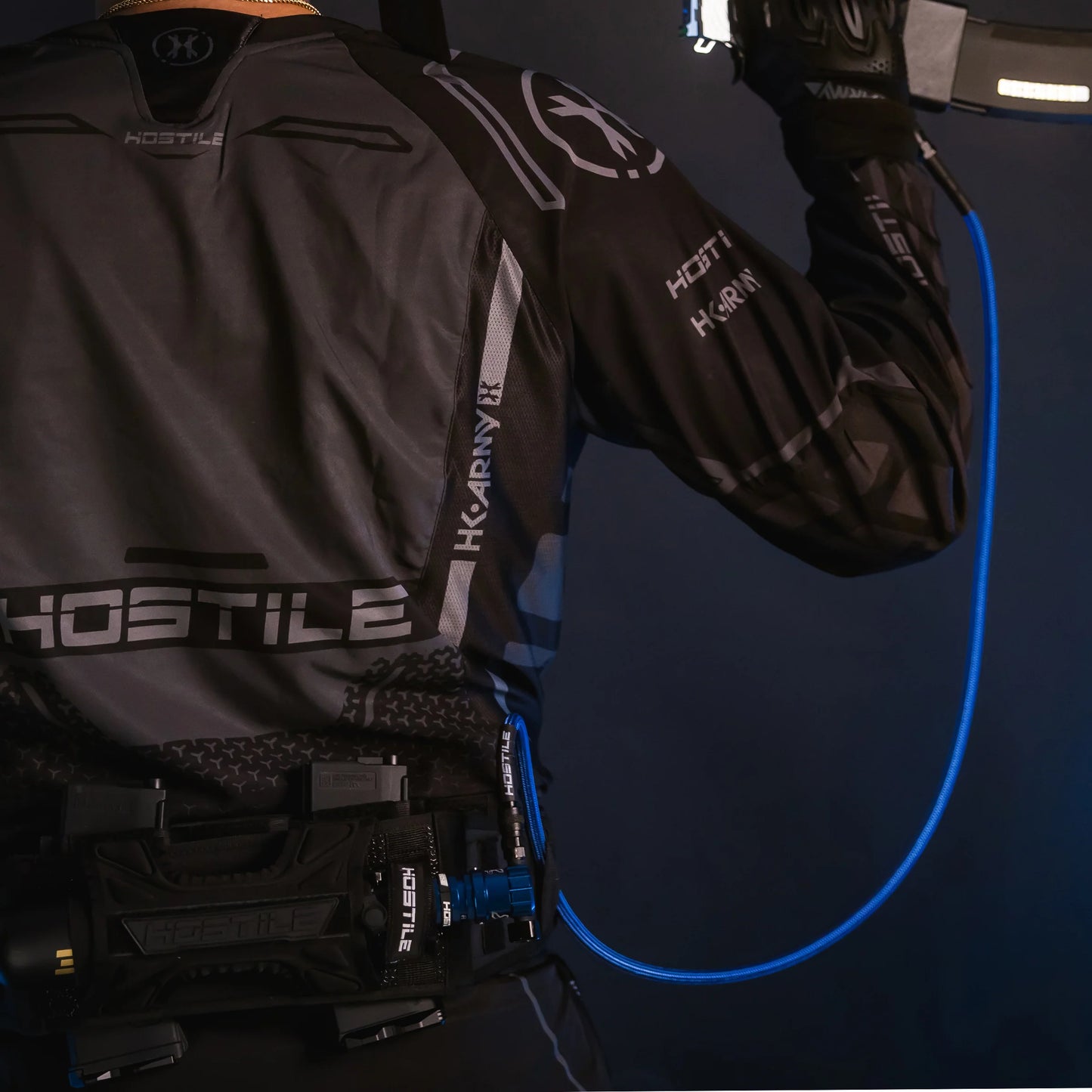 HOSTILE® FLEX LINE 42" SCHLAUCH - BLAU