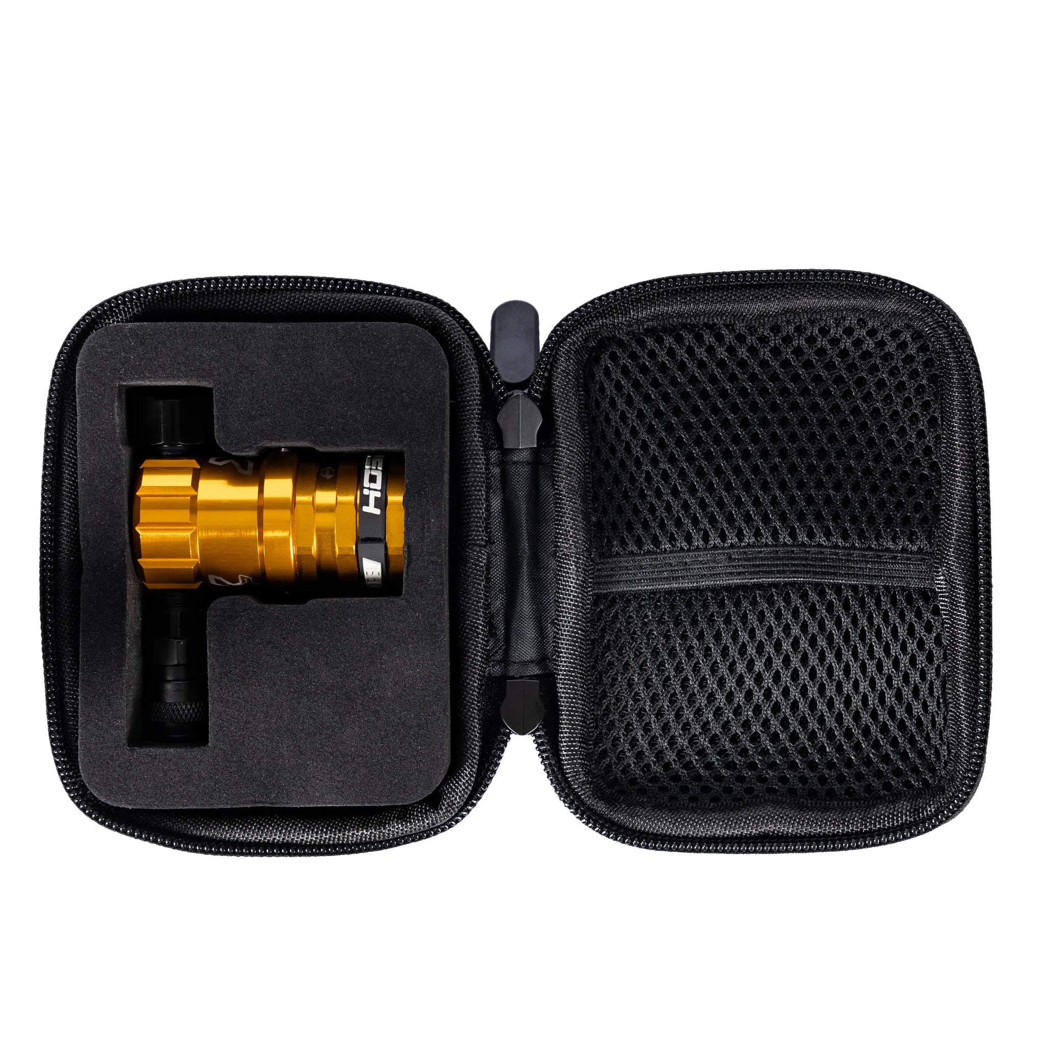 HOSTILE® XLP REGULATOR - SIDE PORT QUICK-DISCONNECT - GOLD
