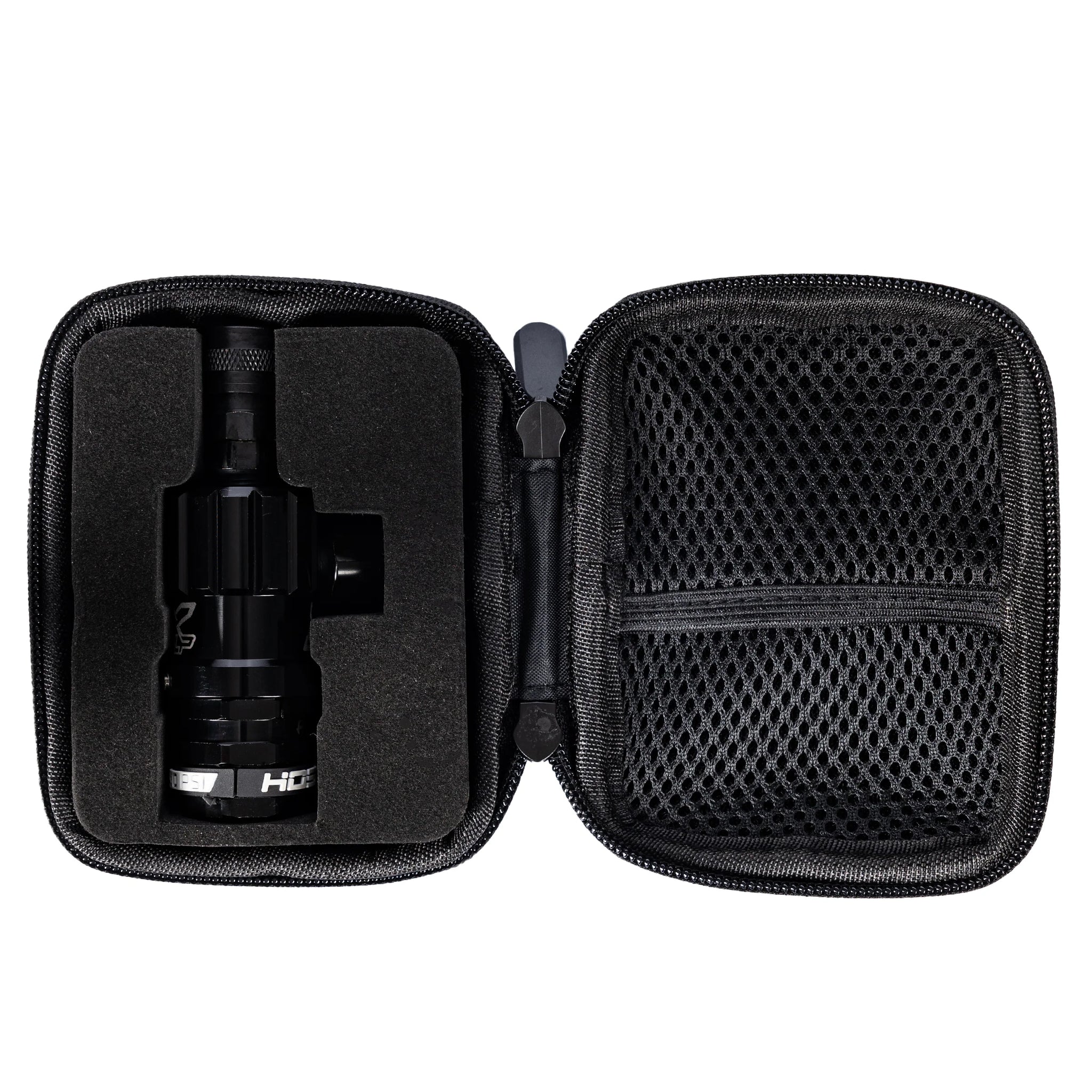 HOSTILE® XLP REGULATOR - TOP PORT QUICK-DISCONNECT - BLACK