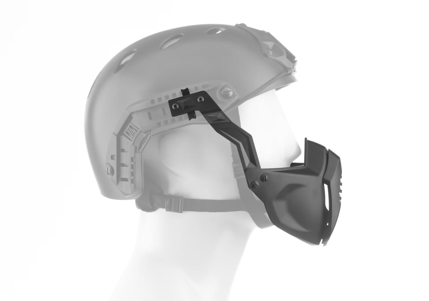 Half Mask for FAST Helmet SCHWARZ