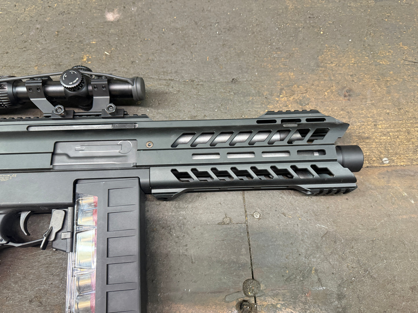 Tokyo Marui SGR-12 Electric Shotgun Vollmetall AEG 6mm BB schwarz 0,5 Joule (Gebraucht)