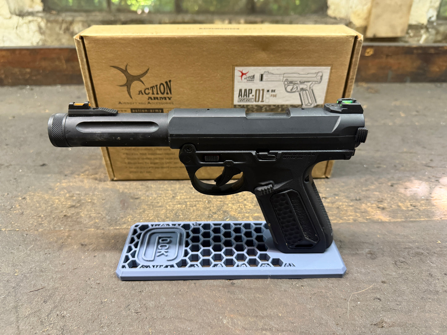 Action Army AAP01 GBB Semi SCHWARZ (Gebraucht)