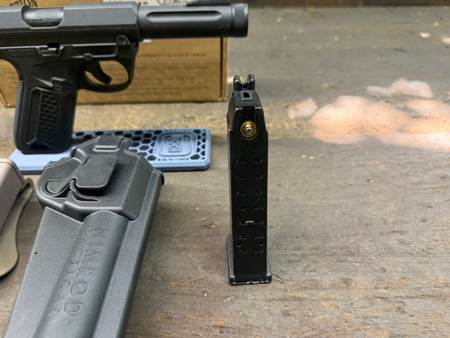Action Army AAP01 GBB Semi SCHWARZ (Gebraucht)