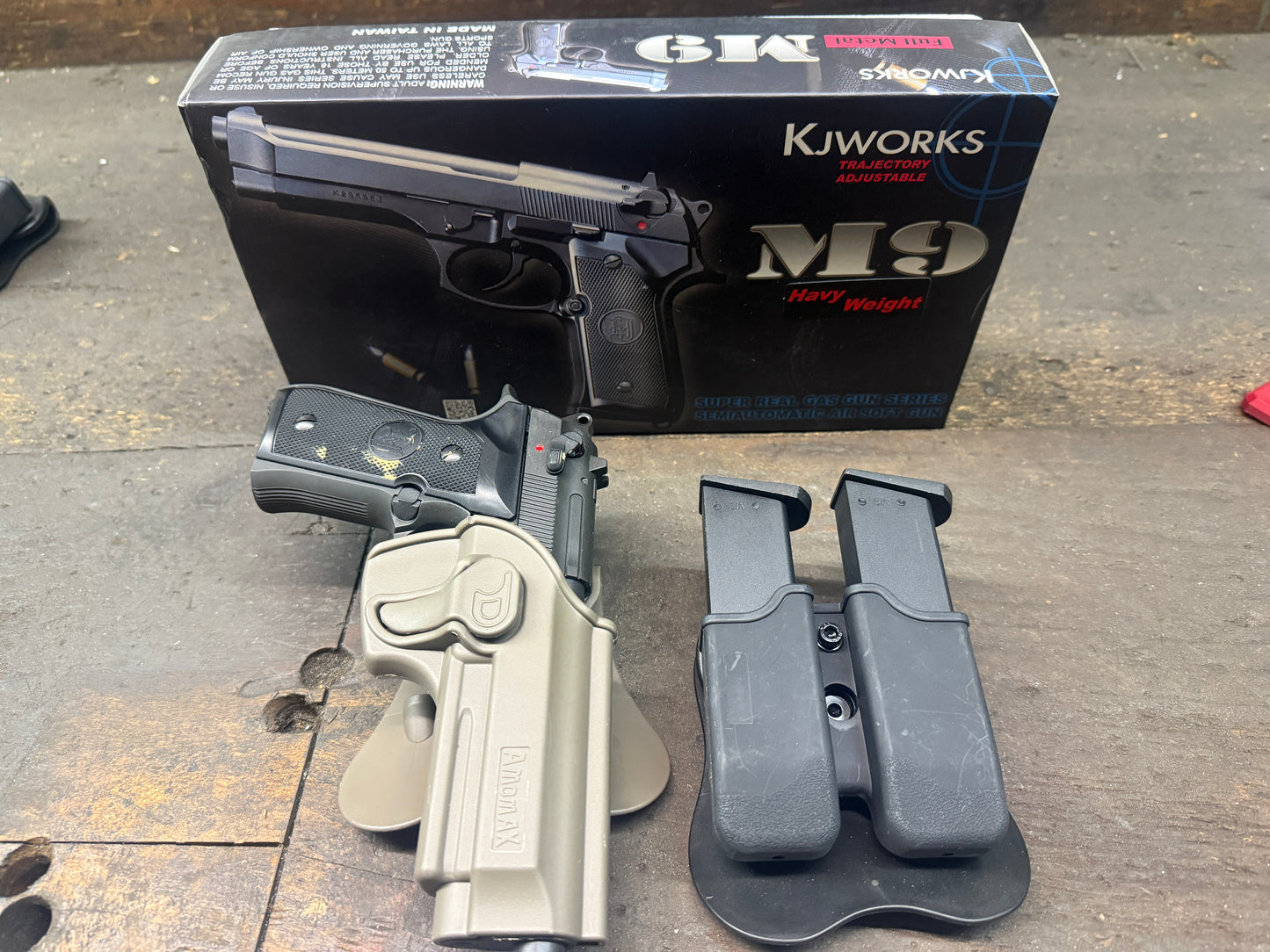 KJ M9 Full Metal GBB (Gebraucht)