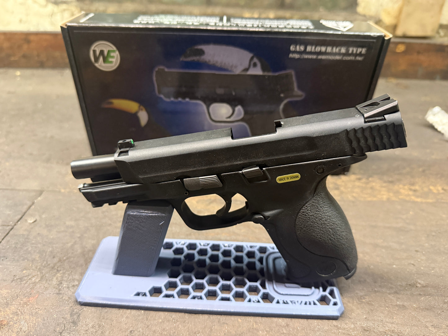 WE M&P Metal Version GBB SCHWARZ (Gebraucht)
