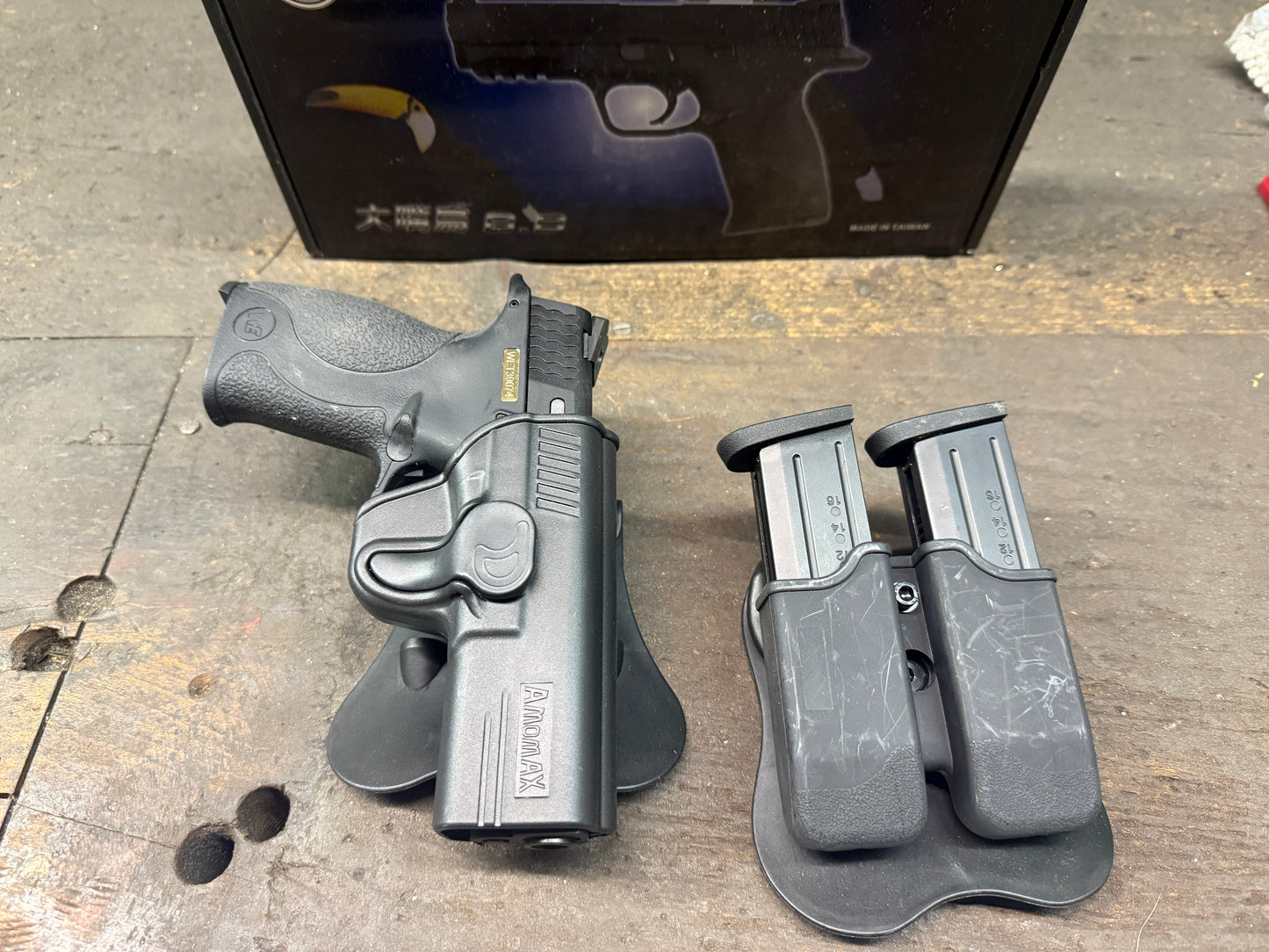 WE M&P Metal Version GBB SCHWARZ (Gebraucht)