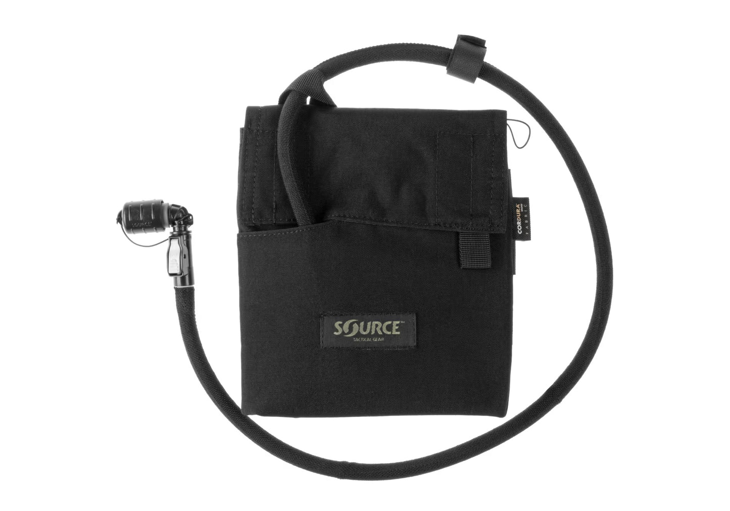 Kangaroo 1L Collapsible Canteen with Pouch SCHWARZ