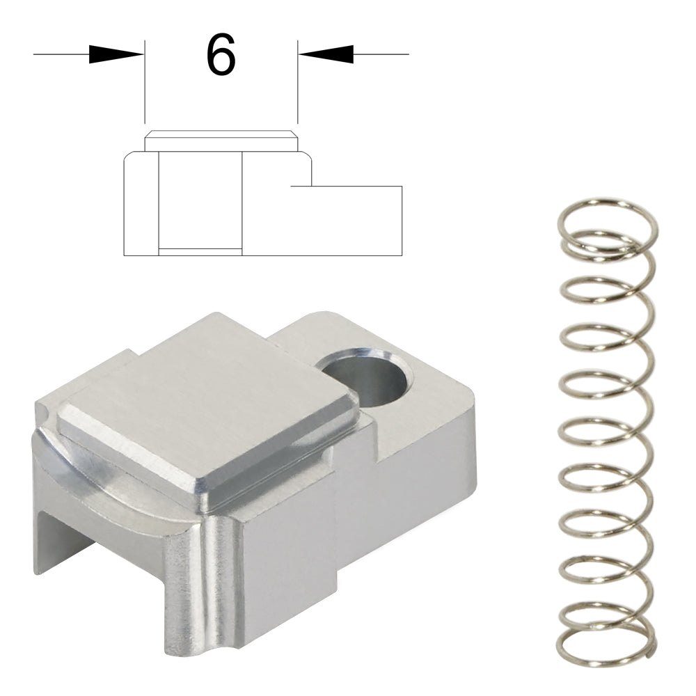 MAXX MODEL Hopup Chamber Hard Flat Nub (6mm)